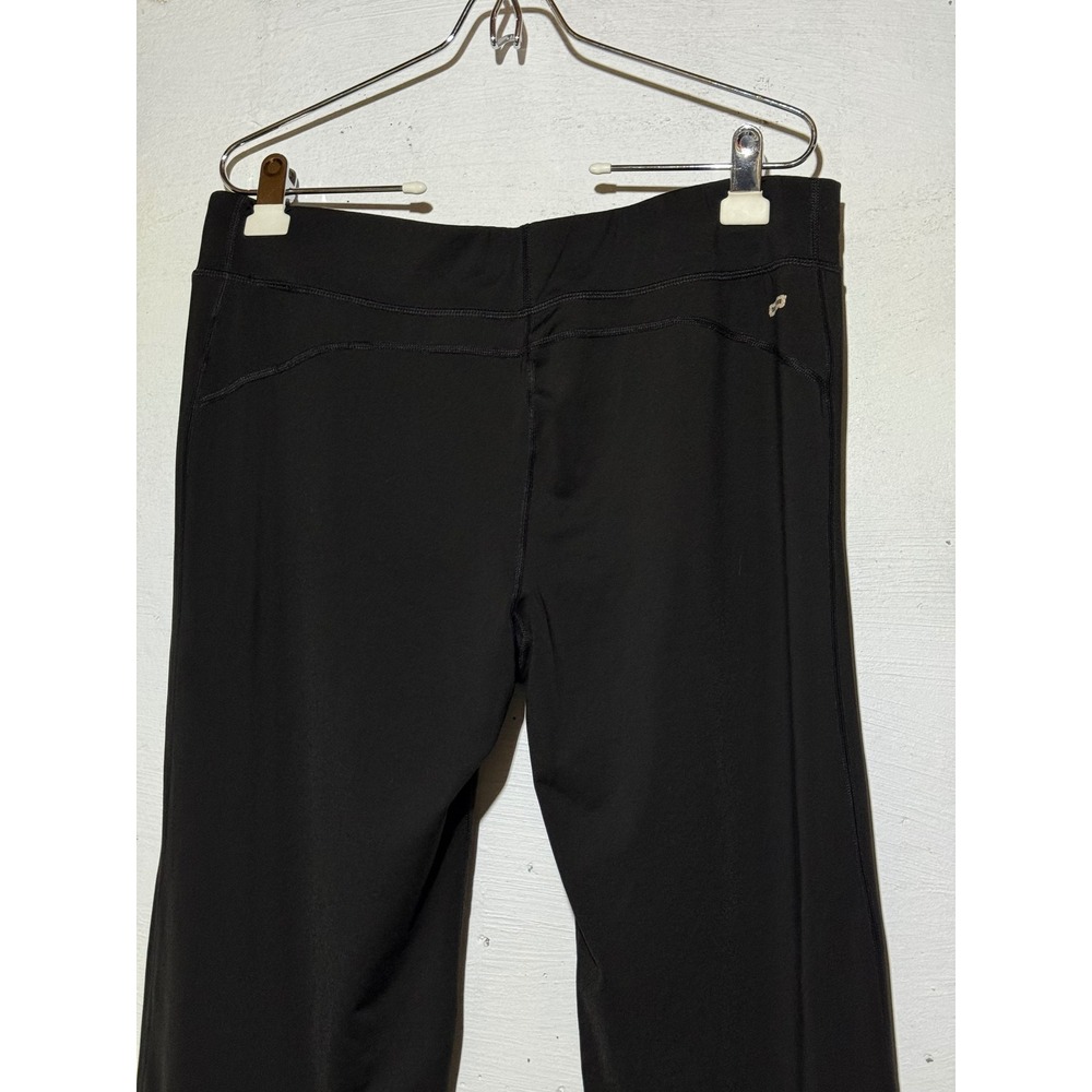 Danskin Now Womens Semi-Fitted Yoga Pants XL 16-18 Black Stretch Active Bootcut - Picture 5 of 11